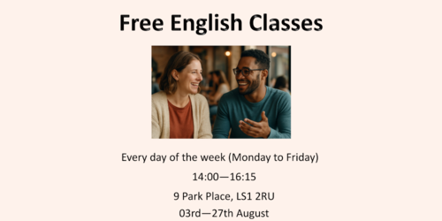 Banner for ESOL 