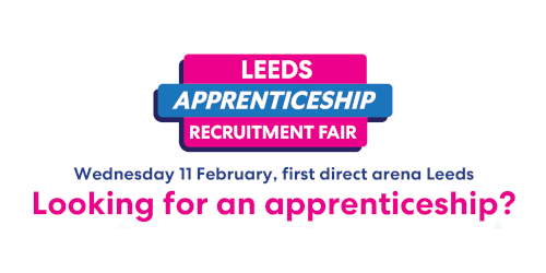 Banner for Leeds Apprenticeship Recruitment Fair